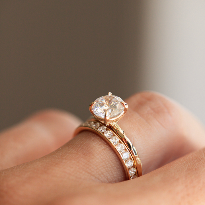 Medium Pea Pod Diamond Ring (Lab Grown) - Consider the Wldflwrs