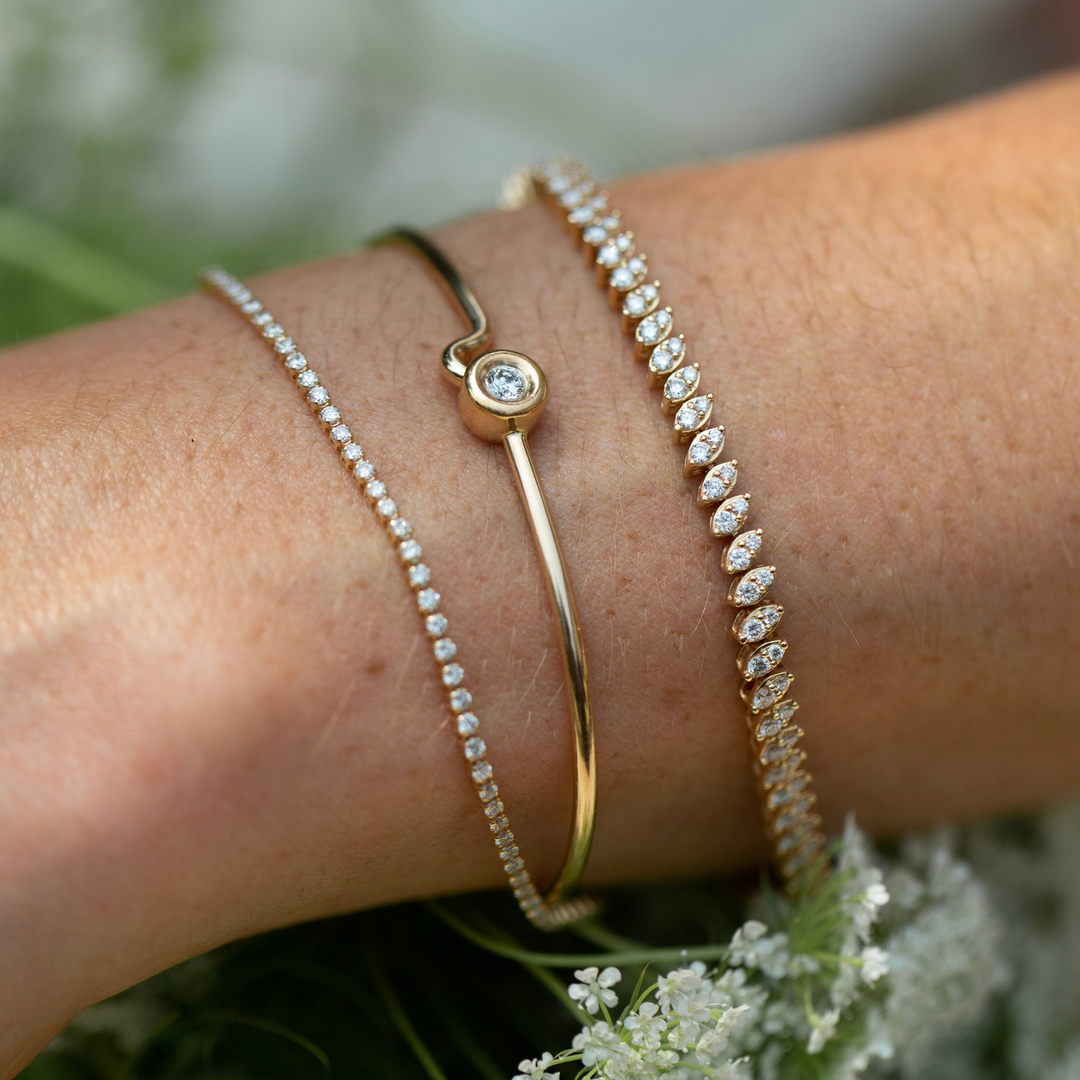 Douze Diamond Bracelet 6" POS ONLY - Consider the Wldflwrs