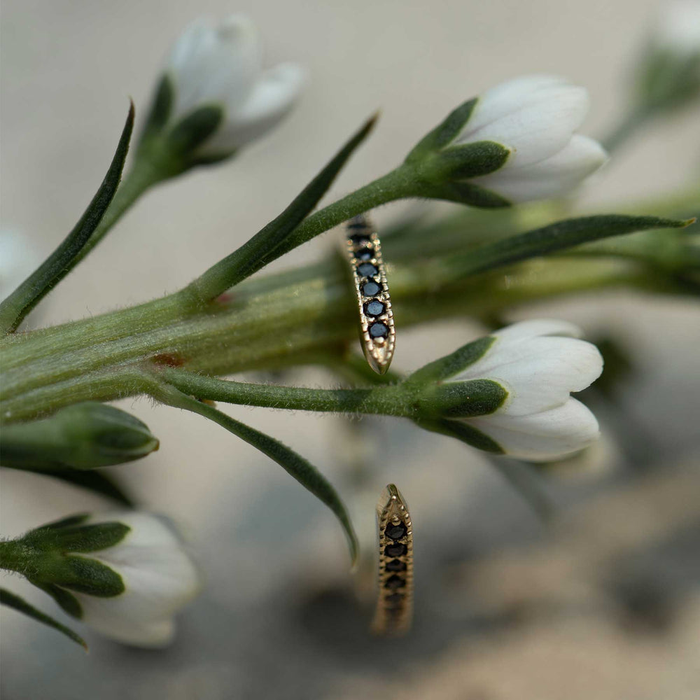 Black Diamond Claw Cuff Ring - Consider the Wldflwrs