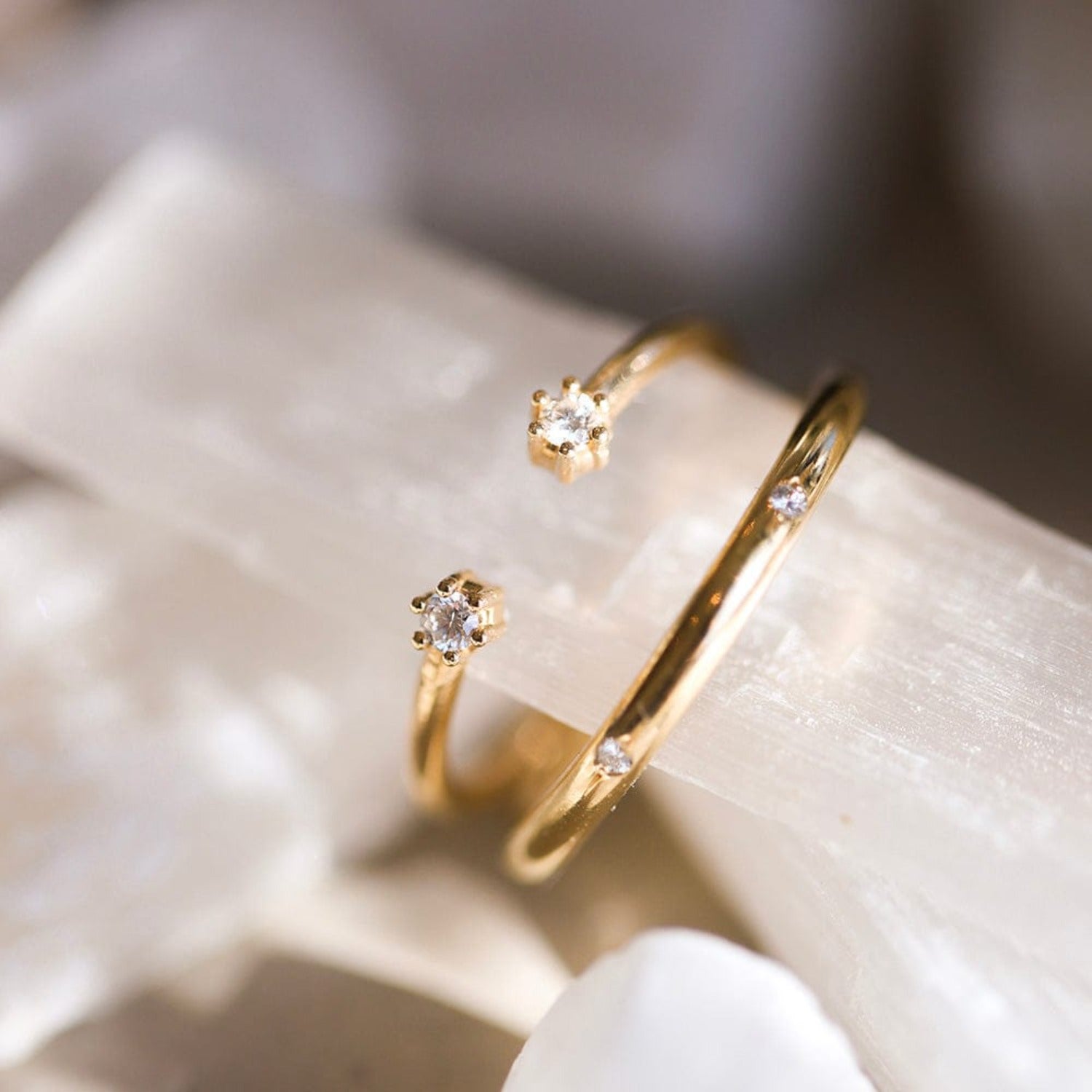 Blossom Cuff Diamond Ring (Lab Grown) - Consider the Wldflwrs