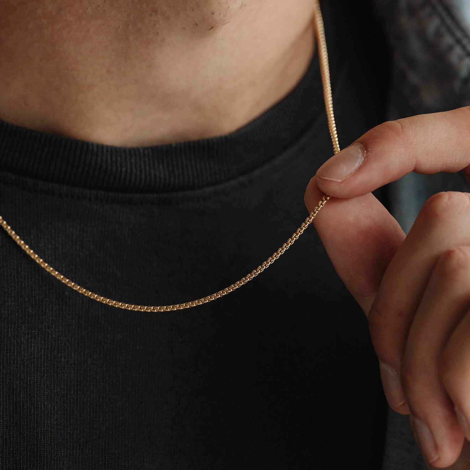 Men's Box Chain - Consider the Wldflwrs