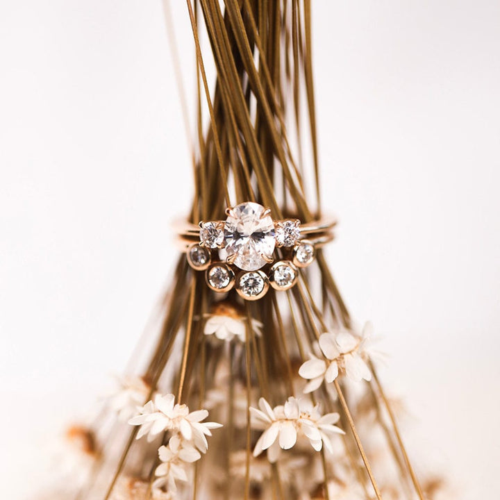 Lace Diamond Ring (Lab Grown) - Consider the Wldflwrs