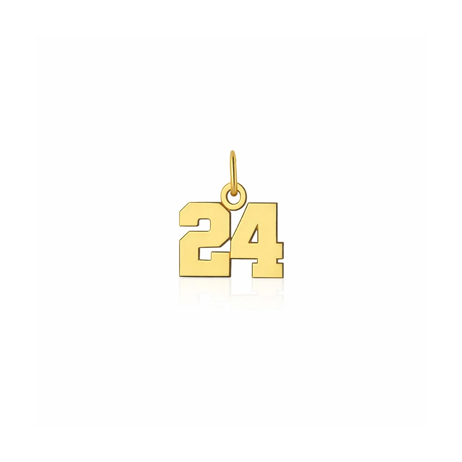 Jersey Number Charm - Consider the Wldflwrs