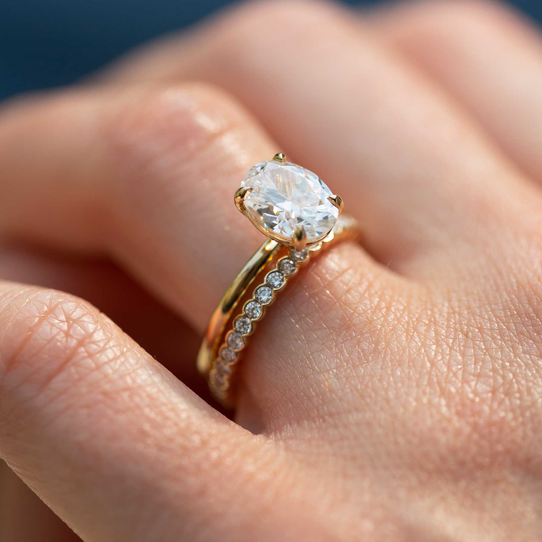 Pebble Diamond Ring (Earth Mined) - Consider the Wldflwrs