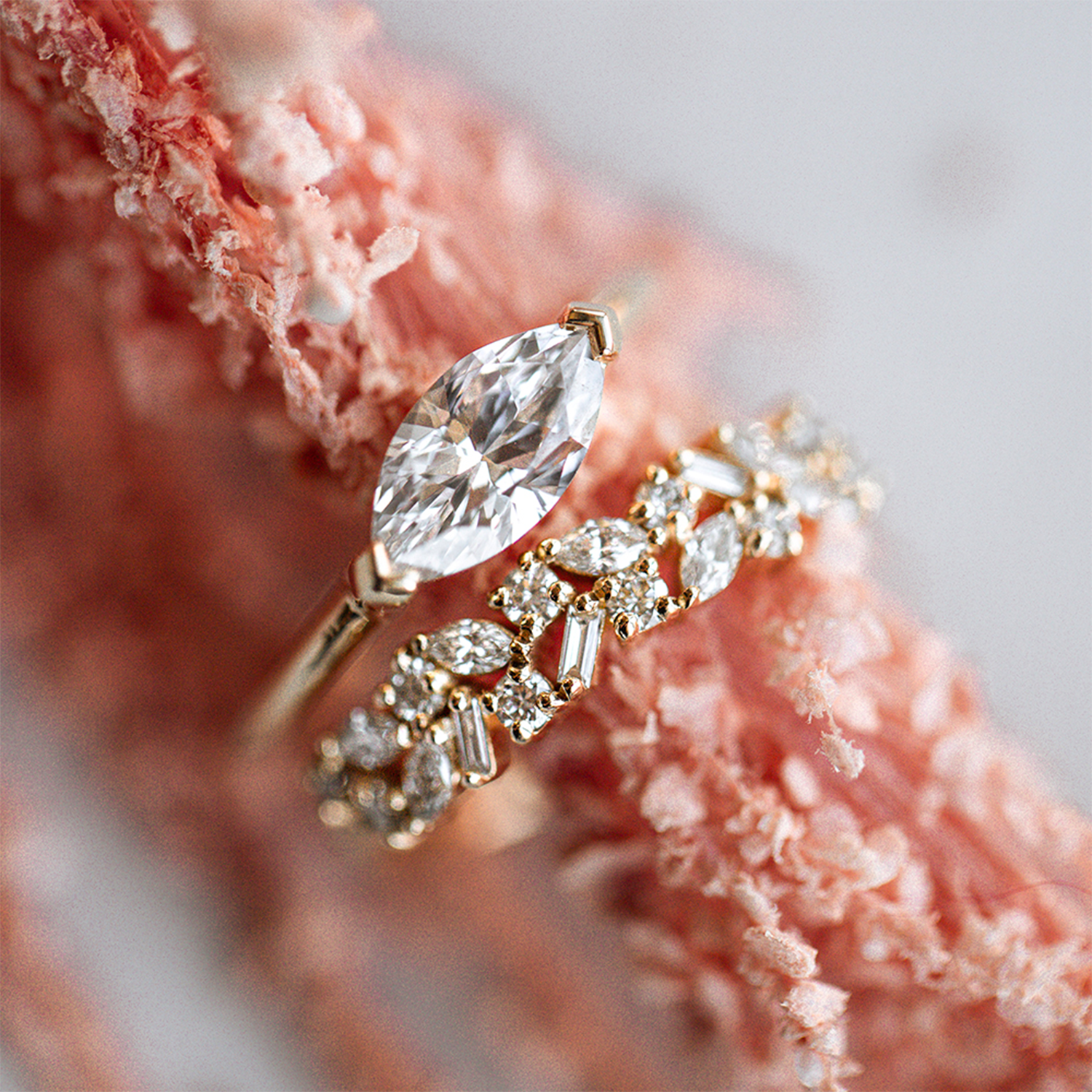 Searcy Cluster Diamond Ring | Consider the Wldflwrs