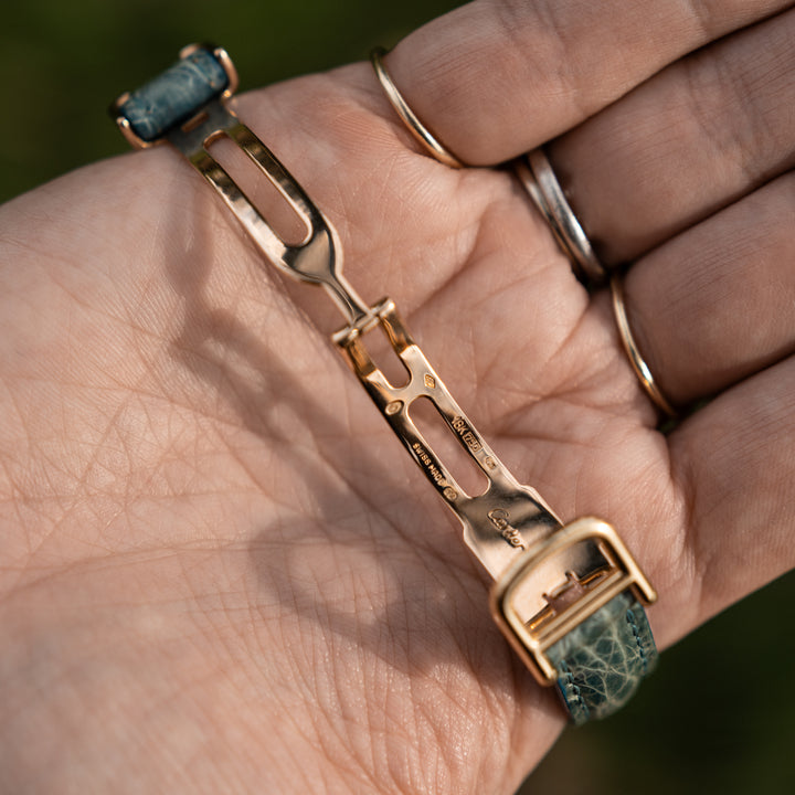 Cartier Baignoire ref. 8057 w/ Original Strap & Deployant Clasp - Consider the Wldflwrs