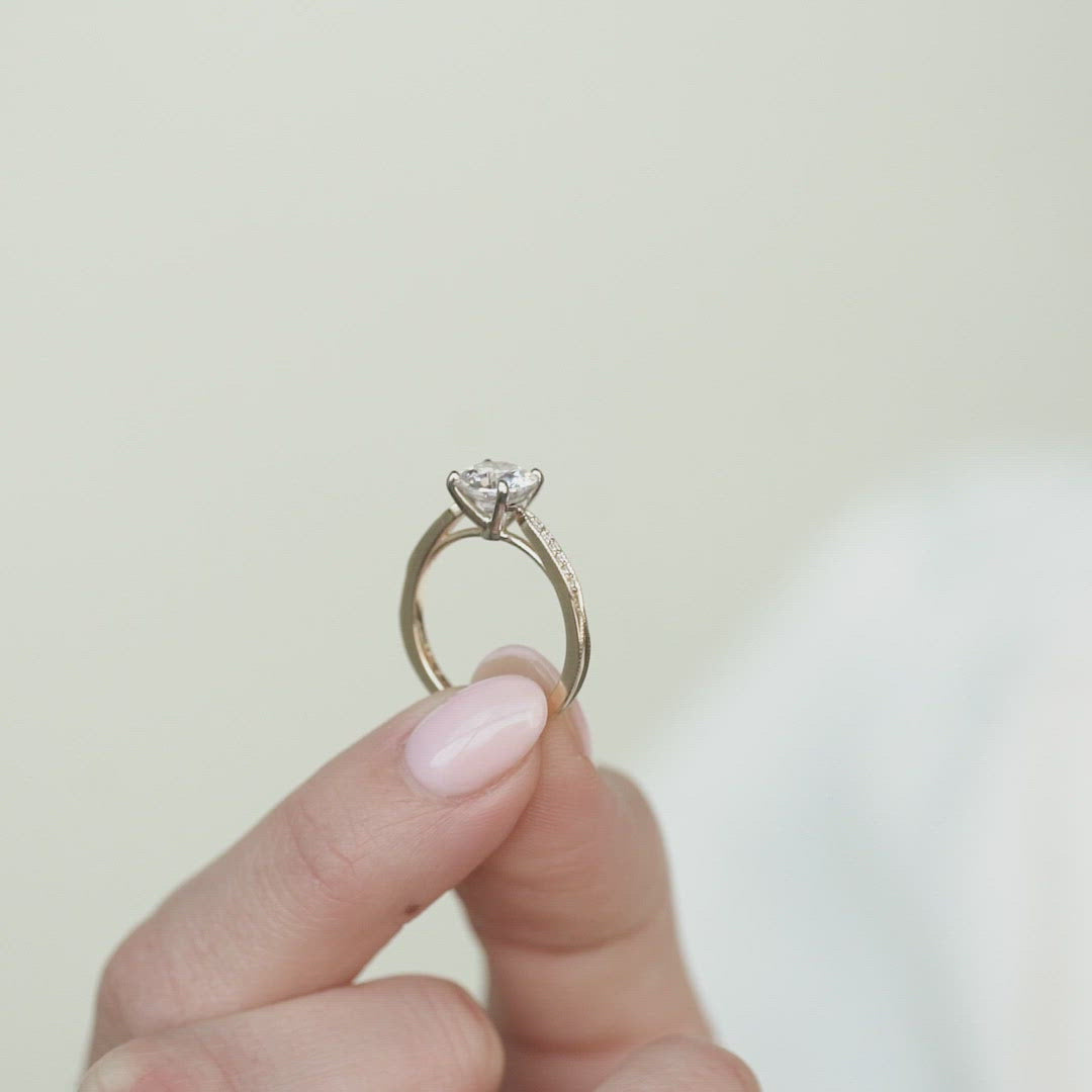 Julie Engagement Ring - Consider the Wldflwrs