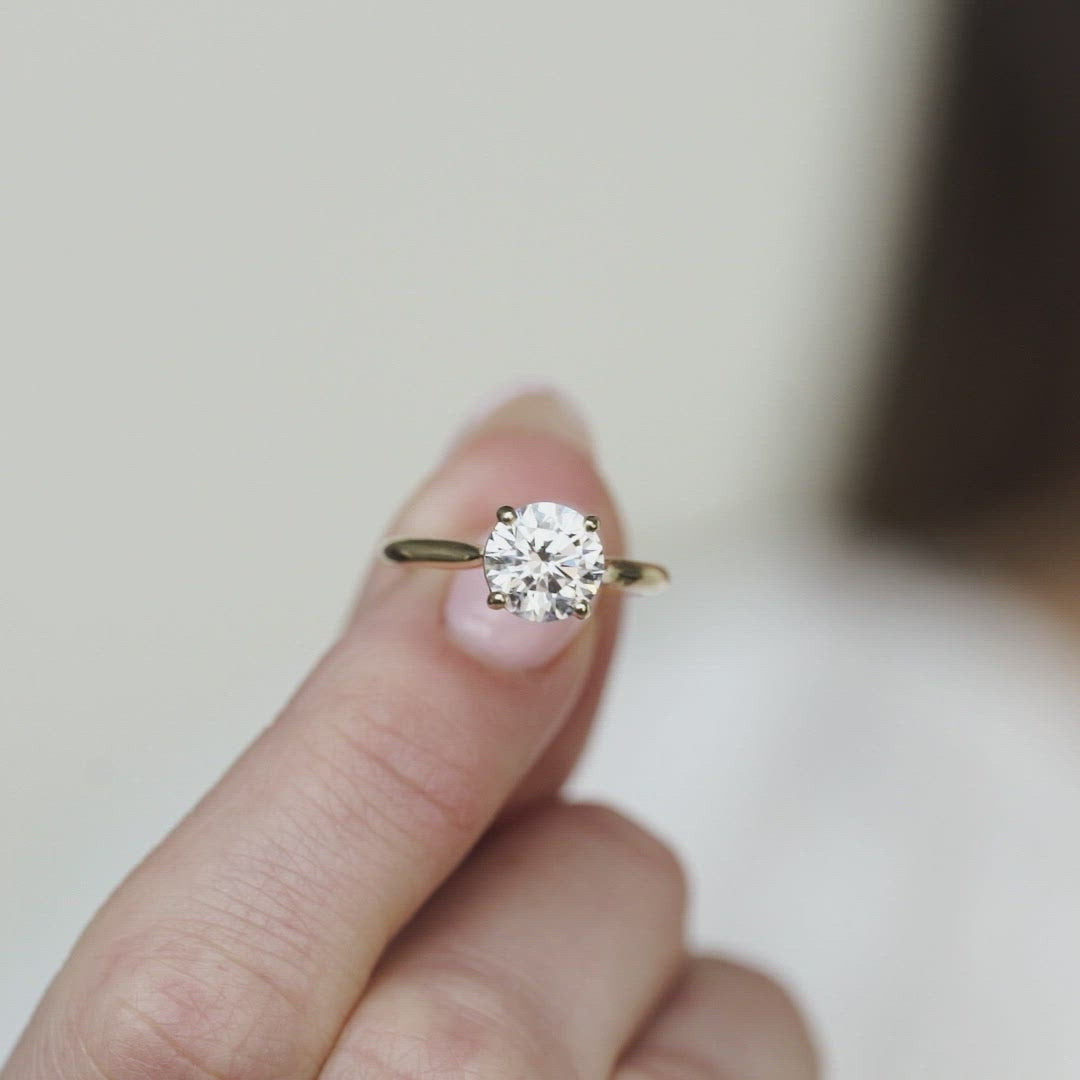 Parlor Palm Engagement Ring - Consider the Wldflwrs