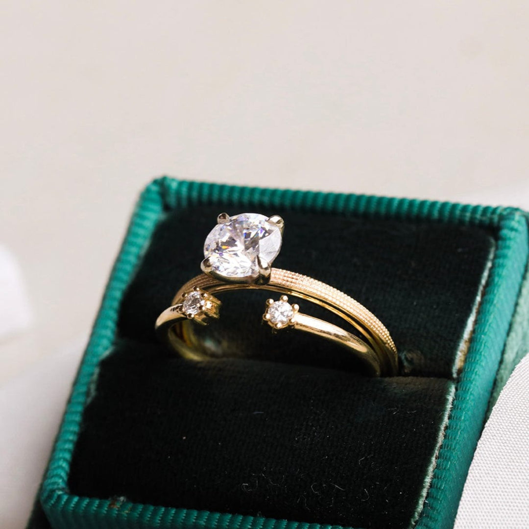 Lily Engagement Ring - Consider the Wldflwrs