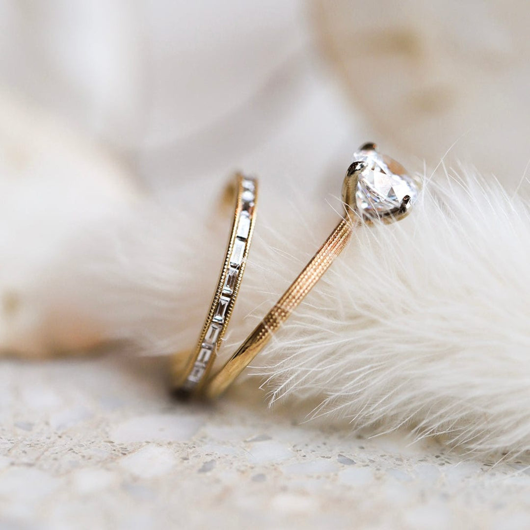 lily flower engagement ring Lily Engagement Ring