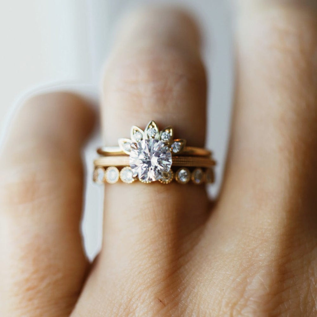 Lily Engagement Ring - Consider the Wldflwrs