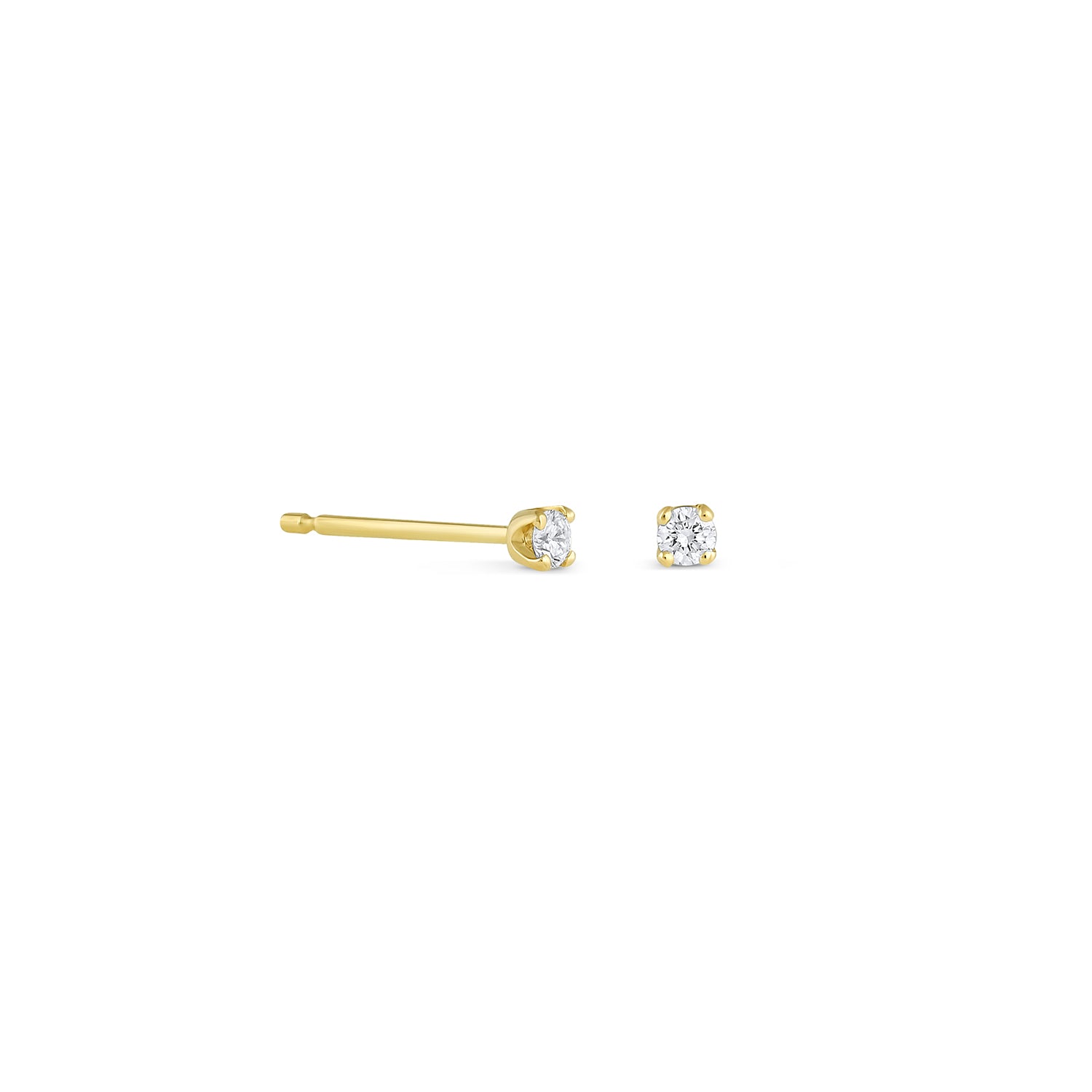 Micro Diamond Stud Earring - Consider the Wldflwrs