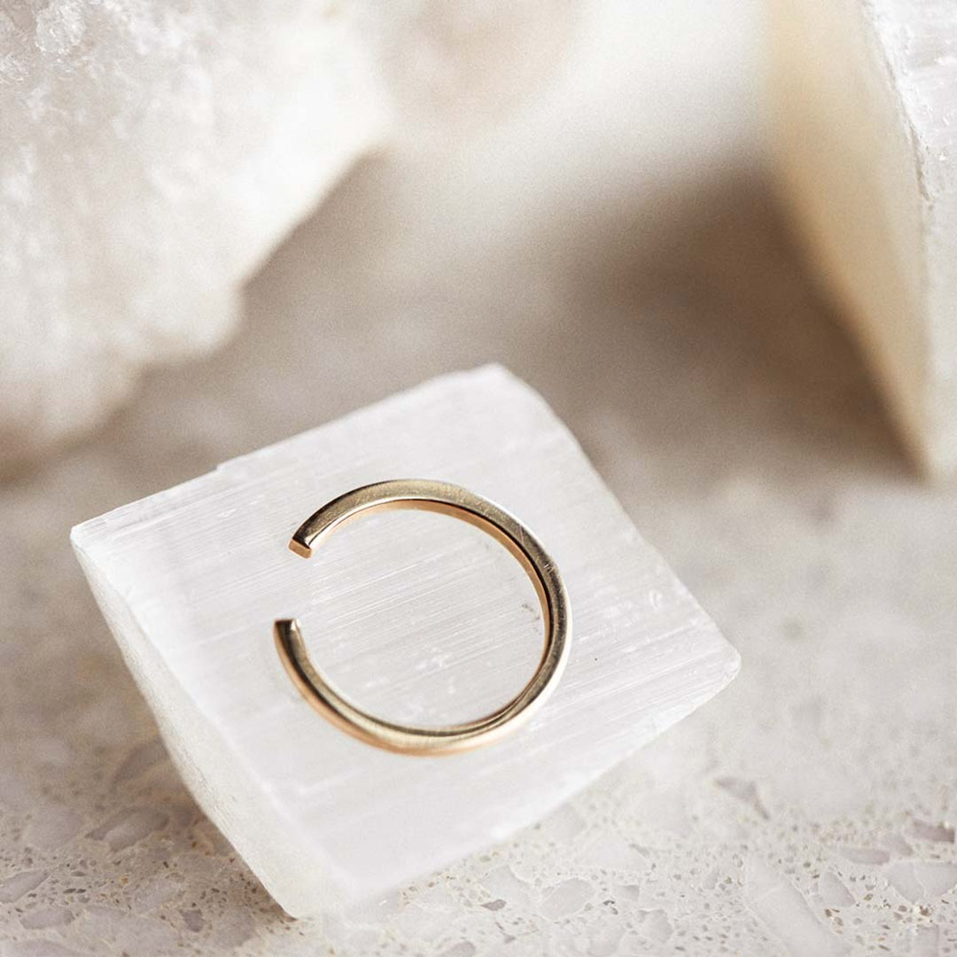 Square Cuff Ring - Consider the Wldflwrs