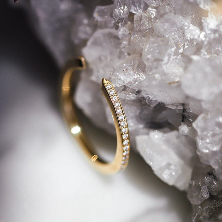 Diamond Claw Cuff Ring (Earth Mined) - Consider the Wldflwrs