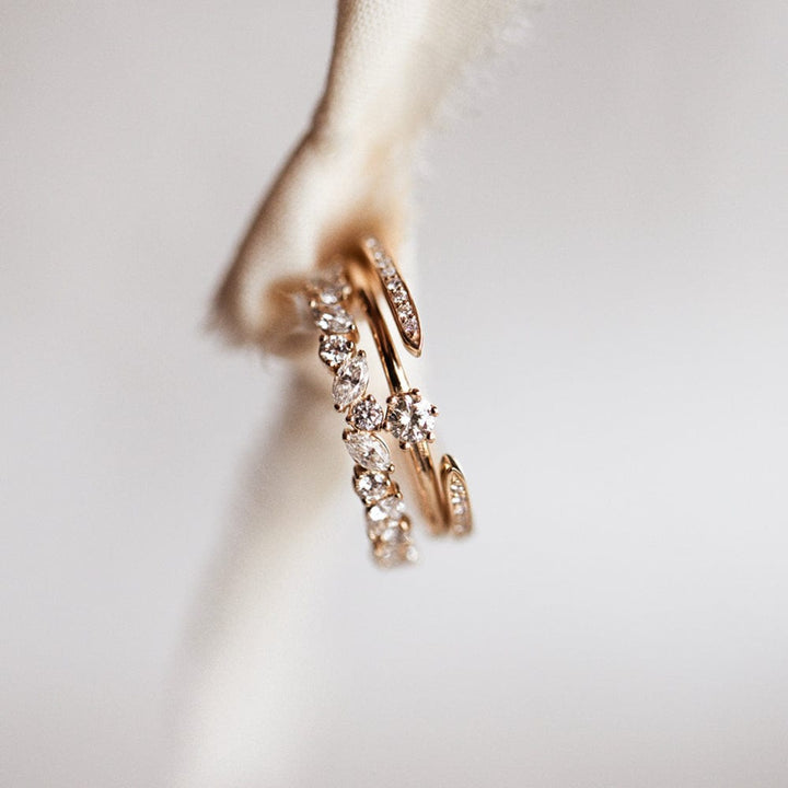 Diamond Claw Cuff Ring (Earth Mined) - Consider the Wldflwrs