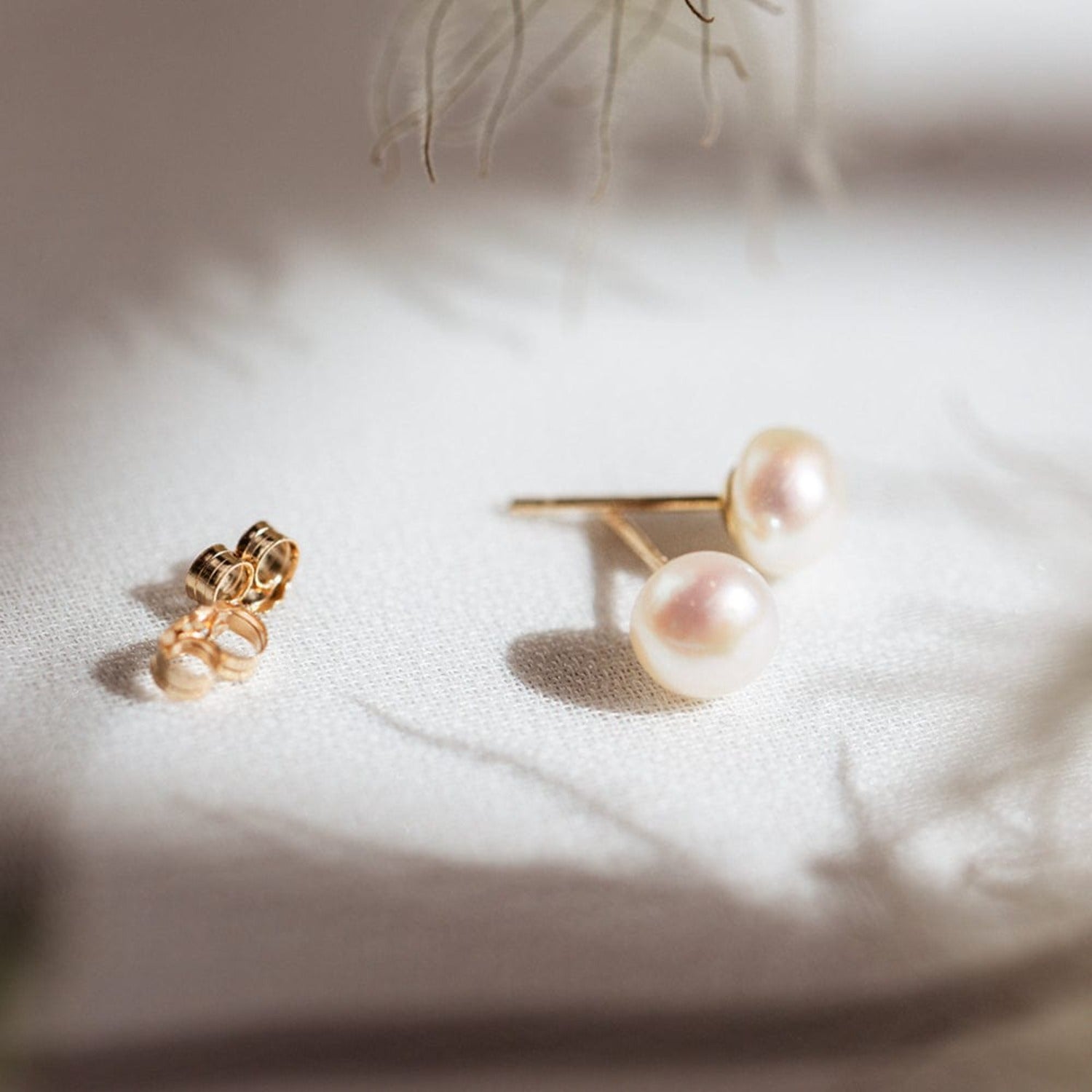 Natural Freshwater Pearl on sale earrings