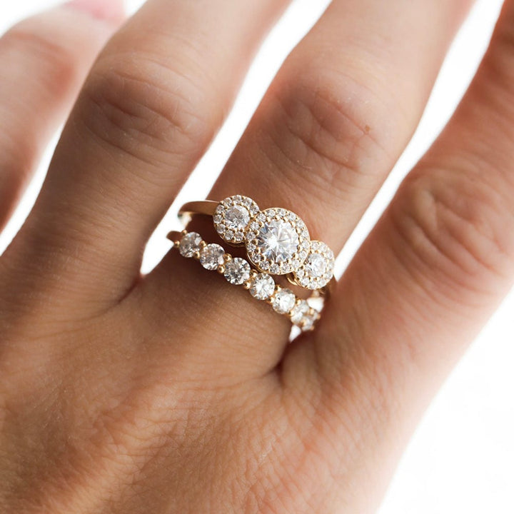 Goldfinch Engagement Ring - Consider the Wldflwrs