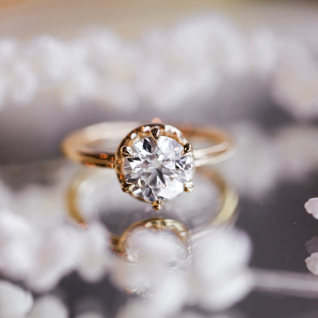 Iris Engagement Ring - Consider the Wldflwrs