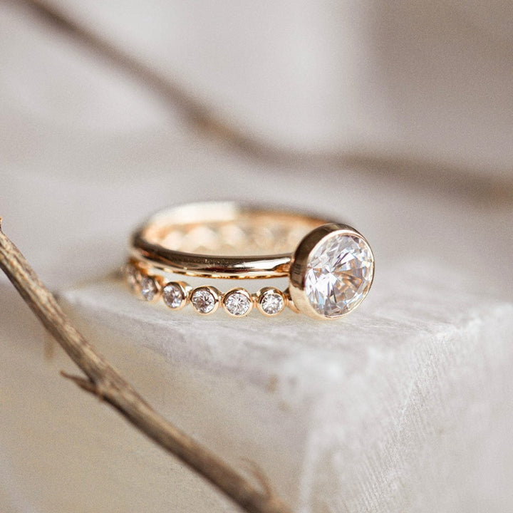 Tulip Engagement Ring - Consider the Wldflwrs