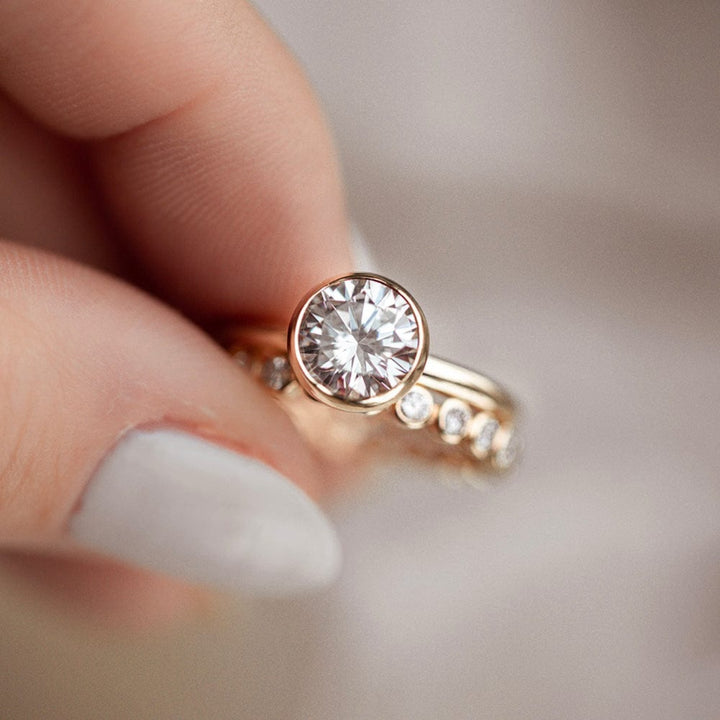 Tulip Engagement Ring - Consider the Wldflwrs